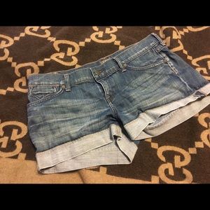 Citizens of Humanity Cuffed Denim Shorts